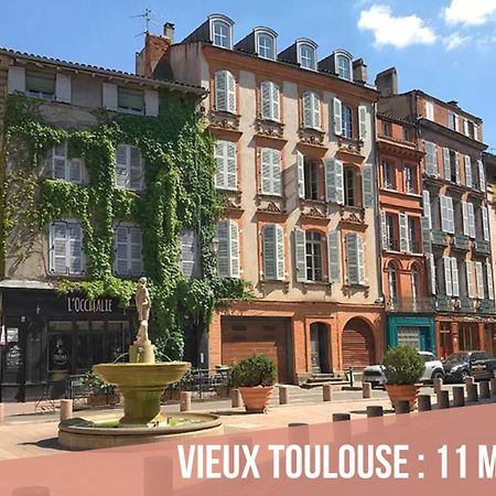 Ferienwohnung Chartreuse, Clim, Parking, Terrasse Au Calme Toulouse Exterior foto